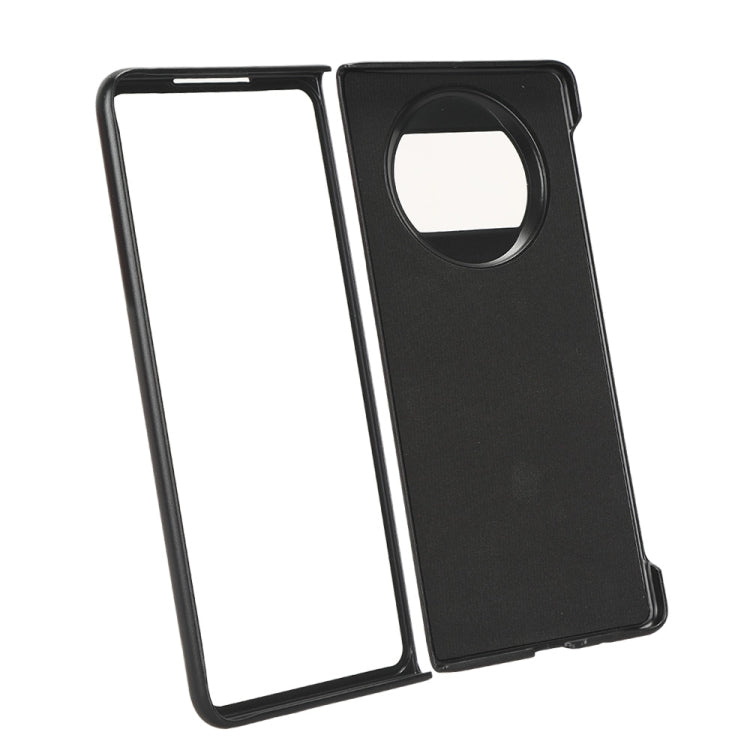 For Huawei Mate X3 Wristband Leather Back Phone Case(Black) - Huawei Cases by PMC TechLife | Online Shopping South Africa | PMC TechLife | Buy Now Pay Later Mobicred