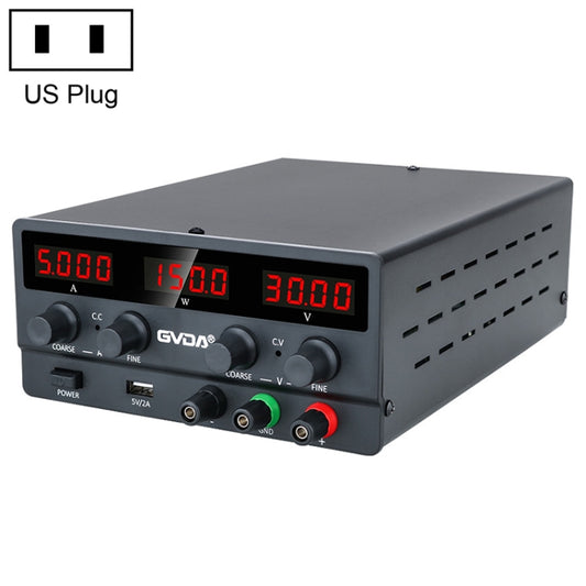GVDA  SPS-H605 60V-5A Adjustable Voltage Regulator, Specification:US Plug(Black) - free shipping - PMC Jewellery - Order now!