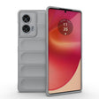 For Motorola Edge 50 Fusion 5G Global Magic Shield TPU + Flannel Phone Case(Grey) - free shipping - PMC TechLife - Order now!