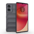 For Motorola Edge 50 Fusion 5G Global Magic Shield TPU + Flannel Phone Case(Dark Grey) - free shipping - PMC TechLife - Order now!