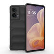 For Motorola Moto G85 5G Global Magic Shield TPU + Flannel Phone Case(Black) - free shipping - PMC TechLife - Order now!