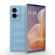 For Motorola Moto G85 5G Global Magic Shield TPU + Flannel Phone Case(Light Blue) - free shipping - PMC TechLife - Order now!