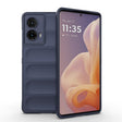 For Motorola Moto G85 5G Global Magic Shield TPU + Flannel Phone Case(Dark Blue) - free shipping - PMC TechLife - Order now!