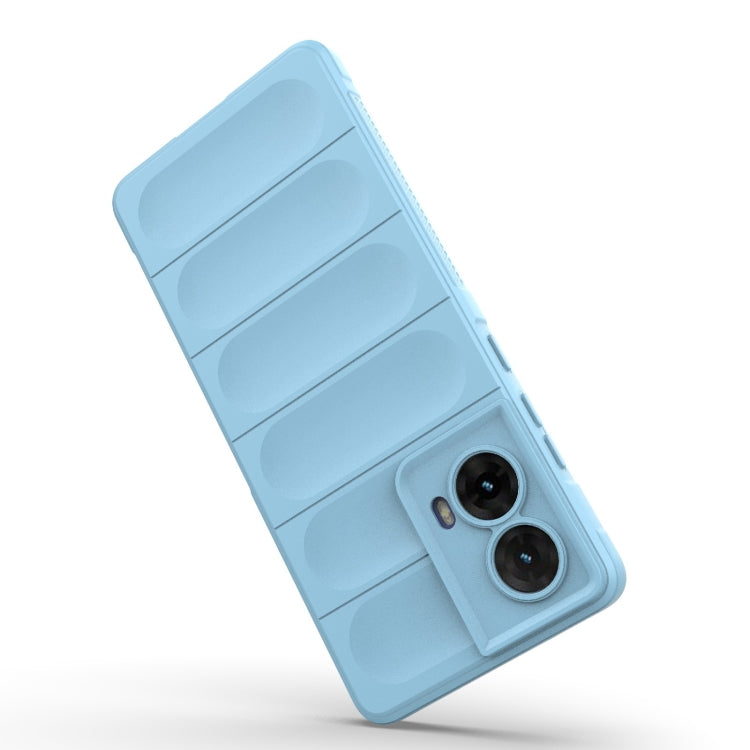 For Motorola Moto G85 5G Global Magic Shield TPU + Flannel Phone Case(Purple) - free shipping - PMC TechLife - Order now!