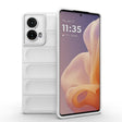 For Motorola Moto G85 5G Global Magic Shield TPU + Flannel Phone Case(White) - free shipping - PMC TechLife - Order now!