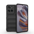 For Motorola Edge 50 Neo Magic Shield TPU + Flannel Phone Case(Black) - free shipping - PMC TechLife - Order now!