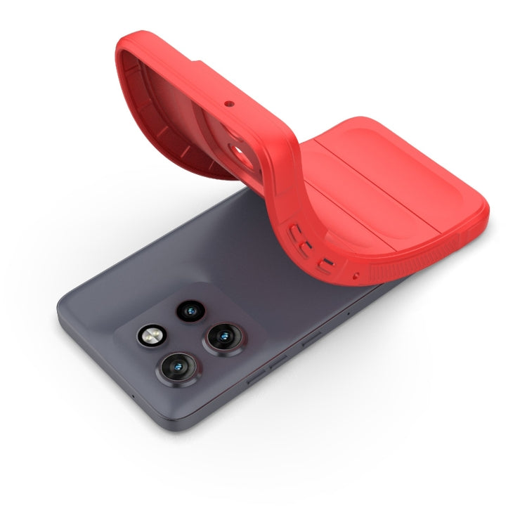 For Motorola Edge 50 Neo Magic Shield TPU + Flannel Phone Case(Red) - free shipping - PMC TechLife - Order now!