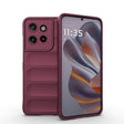 For Motorola Edge 50 Neo Magic Shield TPU + Flannel Phone Case(Wine Red) - free shipping - PMC TechLife - Order now!