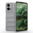For Motorola Moto G35 5G Global Magic Shield TPU + Flannel Phone Case(Grey) - free shipping - PMC TechLife - Order now!