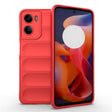 For Motorola Moto G05 4G / E15 Magic Shield TPU + Flannel Phone Case(Red) - free shipping - PMC TechLife - Order now!