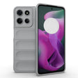 For Motorola Moto G15 4G Global Magic Shield TPU + Flannel Phone Case(Grey) - free shipping - PMC TechLife - Order now!