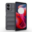 For Motorola Moto G24 4G Global Magic Shield TPU + Flannel Phone Case(Dark Grey) - free shipping - PMC TechLife - Order now!