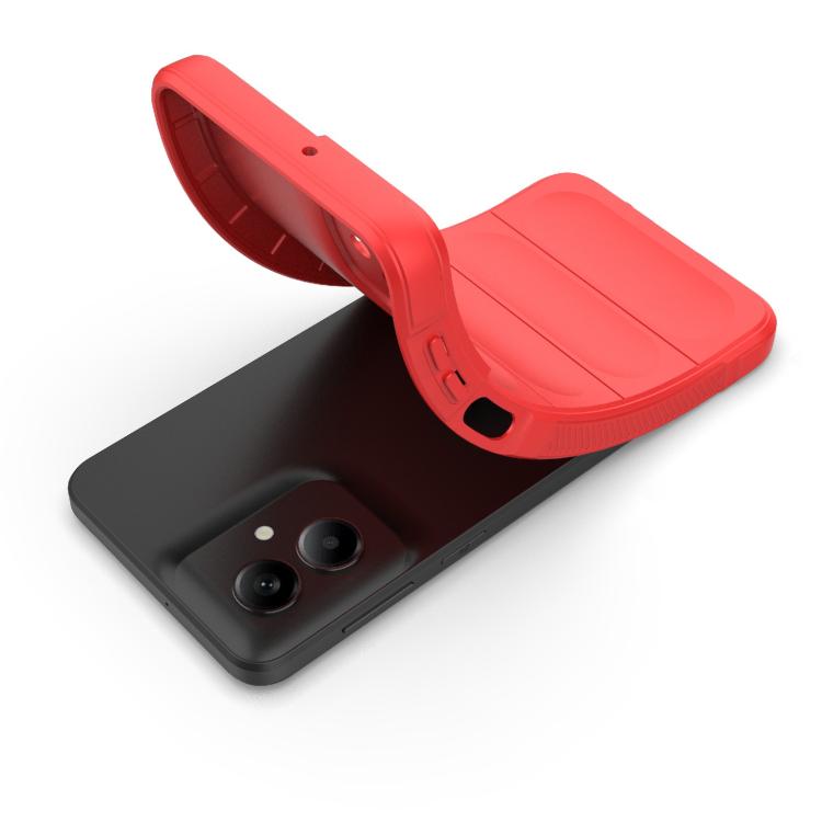 For Motorola Moto G55 5G Global Magic Shield TPU + Flannel Phone Case(Wine Red) - free shipping - PMC TechLife - Order now!