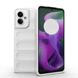 For Motorola Moto G55 5G Global Magic Shield TPU + Flannel Phone Case(White) - free shipping - PMC TechLife - Order now!