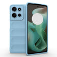 For Motorola Moto G75 5G Global Magic Shield TPU + Flannel Phone Case(Light Blue) - free shipping - PMC TechLife - Order now!