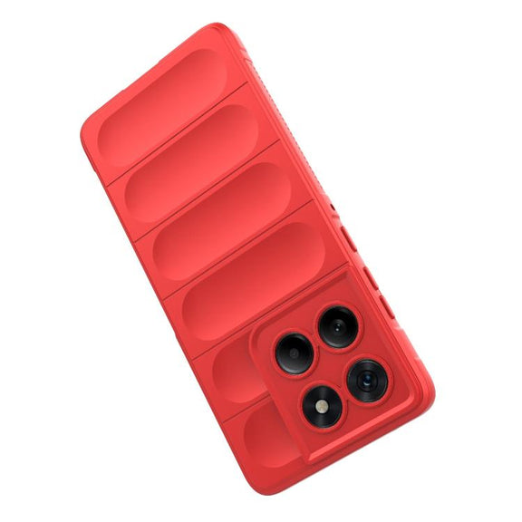 For Motorola Edge 60 Fusion 5G Global Magic Shield TPU + Flannel Phone Case(Black)
