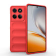 For Motorola Edge 60 Fusion 5G Global Magic Shield TPU + Flannel Phone Case(Red) - free shipping - PMC TechLife - Order now!