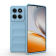 For Motorola Edge 60 Fusion 5G Global Magic Shield TPU + Flannel Phone Case(Light Blue) - free shipping - PMC TechLife - Order now!