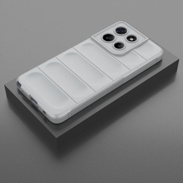 For Motorola Edge 60 Stylus 5G Global Magic Shield TPU + Flannel Phone Case(Grey) - free shipping - PMC TechLife - Order now!