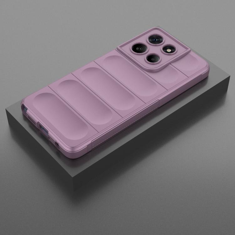 For Motorola Edge 60 Stylus 5G Global Magic Shield TPU + Flannel Phone Case(Purple) - free shipping - PMC TechLife - Order now!