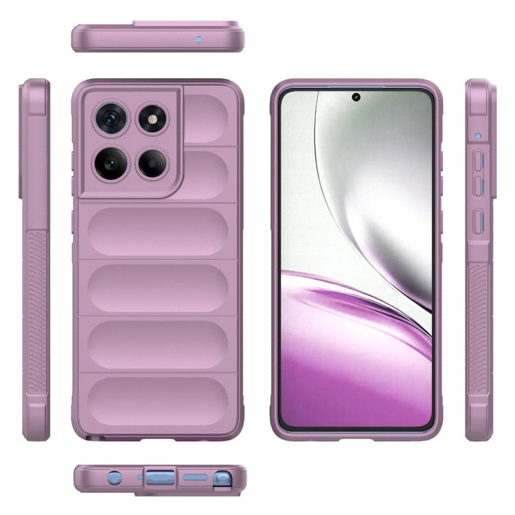 For Motorola Edge 60 Stylus 5G Global Magic Shield TPU + Flannel Phone Case(Purple) - free shipping - PMC TechLife - Order now!