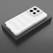 For Motorola Edge 60 Stylus 5G Global Magic Shield TPU + Flannel Phone Case(White)
