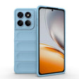 For Motorola Edge 60 Pro 5G Magic Shield TPU + Flannel Phone Case(Light Blue) - free shipping - PMC TechLife - Order now!