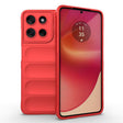 For Motorola Moto G56 5G Magic Shield TPU + Flannel Phone Case(Red) - free shipping - PMC TechLife - Order now!