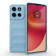 For Motorola Moto G56 5G Magic Shield TPU + Flannel Phone Case(Light Blue) - free shipping - PMC TechLife - Order now!