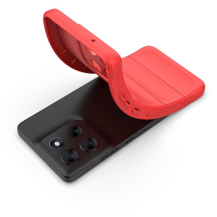 For Motorola Moto G86 5G Magic Shield TPU + Flannel Phone Case(Red) - free shipping - PMC TechLife - Order now!