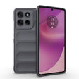 For Motorola Moto G86 5G Magic Shield TPU + Flannel Phone Case(Dark Grey) - free shipping - PMC TechLife - Order now!