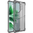 For OPPO Reno11 5G Global imak Shockproof Airbag TPU Phone Case(Transparent Black) - free shipping - PMC Jewellery - Order now!