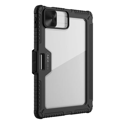 For Xiaomi Pad 7 / Pad 7 Pro NILLKIN Bumper Pro Camshield Tablet Leather Case(Black) - More Tablet Cases by NILLKIN | Online Shopping South Africa | PMC Jewellery | Buy Now Pay Later Mobicred
