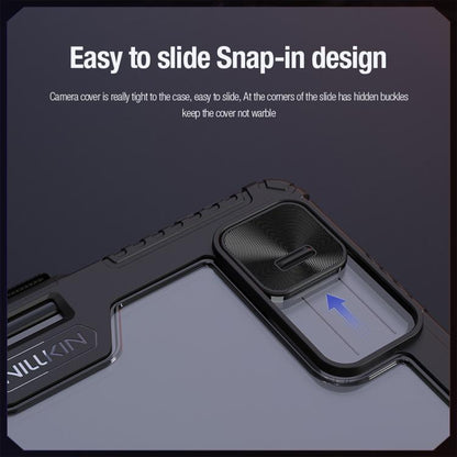 For Xiaomi Pad 7 / Pad 7 Pro NILLKIN Bumper Pro Camshield Tablet Leather Case(Black) - More Tablet Cases by NILLKIN | Online Shopping South Africa | PMC Jewellery | Buy Now Pay Later Mobicred