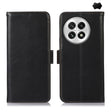 For OnePlus Nord 13 Magnetic Crazy Horse Texture Genuine Leather RFID Phone Case(Black) - OnePlus Cases by PMC TechLife | Online Shopping South Africa | PMC TechLife | Buy Now Pay Later Mobicred