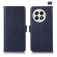For OnePlus Nord 13 Magnetic Crazy Horse Texture Genuine Leather RFID Phone Case(Blue) - OnePlus Cases by PMC TechLife | Online Shopping South Africa | PMC TechLife | Buy Now Pay Later Mobicred