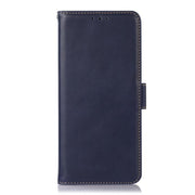 For OnePlus Ace 5 Pro / Ace 5 Magnetic Crazy Horse Texture Genuine Leather RFID Phone Case(Blue)