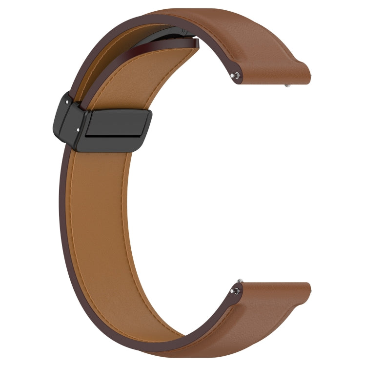 For Huawei Watch 4 / Watch 4 Pro Folding Buckle Genuine Leather Watch Band(Brown) - free shipping - PMc TechLife - Order now!