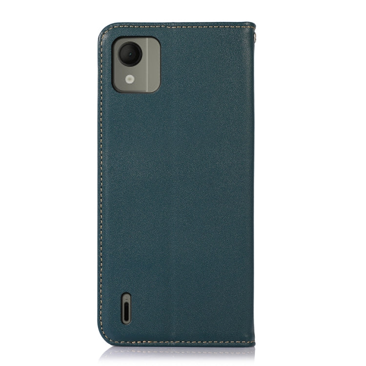 For Nokia C110 KHAZNEH Nappa Top Layer Cowhide Leather Phone Case(Green) - Nokia Cases by PMC TechLife | Online Shopping South Africa | PMC TechLife | Buy Now Pay Later Mobicred