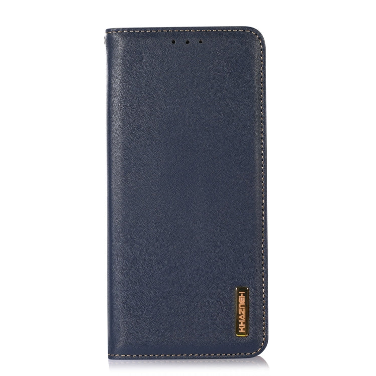 For Nokia C110 KHAZNEH Nappa Top Layer Cowhide Leather Phone Case(Blue) - Nokia Cases by PMC TechLife | Online Shopping South Africa | PMC TechLife | Buy Now Pay Later Mobicred