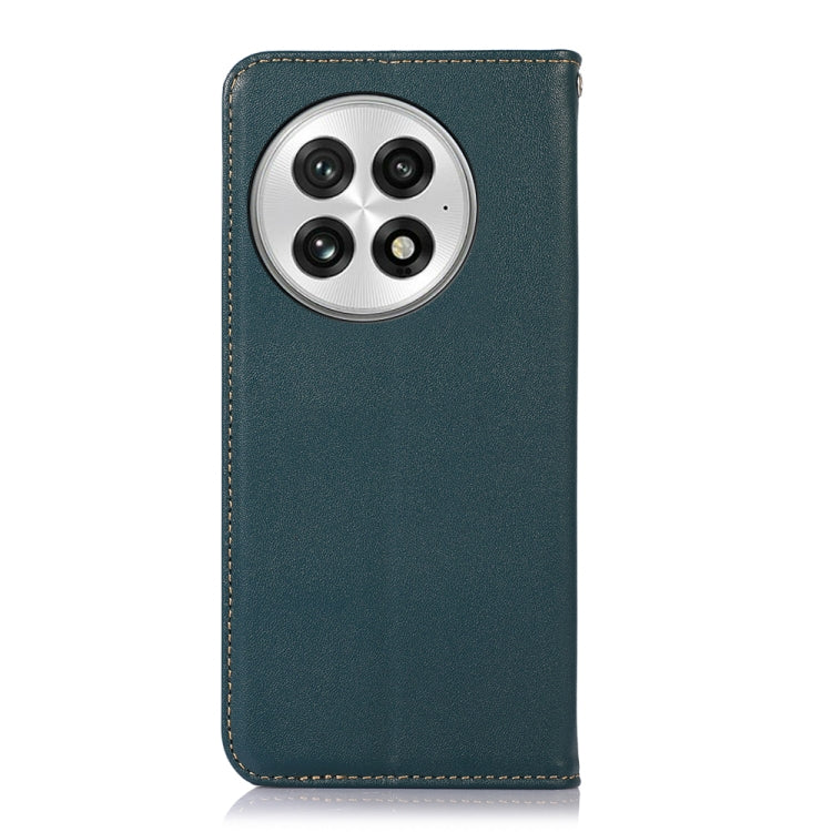 For OnePlus Nord 13 KHAZNEH Nappa Top Layer Cowhide Leather Phone Case(Green) - OnePlus Cases by PMC TechLife | Online Shopping South Africa | PMC TechLife | Buy Now Pay Later Mobicred