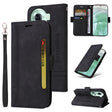 For OPPO Reno11 5G Global BETOPNICE Dual-side Buckle Leather Phone Case(Black) - OPPO Cases by BETOPNICE | Online Shopping South Africa | PMC Jewellery | Buy Now Pay Later Mobicred