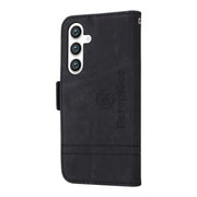 For Samsung Galaxy S24 BETOPNICE Dual-side Buckle Leather Phone Case(Black)
