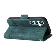 For Samsung Galaxy S24 BETOPNICE Dual-side Buckle Leather Phone Case(Green)