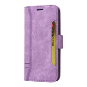 For Samsung Galaxy S24 BETOPNICE Dual-side Buckle Leather Phone Case(Purple)