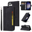 For Samsung Galaxy S24+ BETOPNICE Dual-side Buckle Leather Phone Case(Black) - free shipping - PMC Jewellery - Order now!