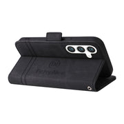 For Samsung Galaxy S24+ BETOPNICE Dual-side Buckle Leather Phone Case(Black)