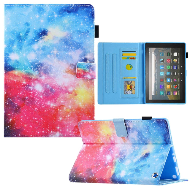 For Amazon Fire Max 11 2023 Colored Drawing Smart Leather Tablet Case(Beautiful Starry Sky) - free shipping - PMC TechLife - Order now!