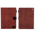 For Amazon Fire Max 11 2023 Cloth Texture Leather Smart Tablet Case(Brown) - free shipping - PMC TechLife - Order now!