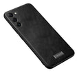 For Samsung Galaxy S24+ 5G SULADA Shockproof TPU Hybrid Handmade Leather Phone Case(Black) - Galaxy S24+ 5G Cases by SULADA | Online Shopping South Africa | PMC Jewellery | Buy Now Pay Later Mobicred